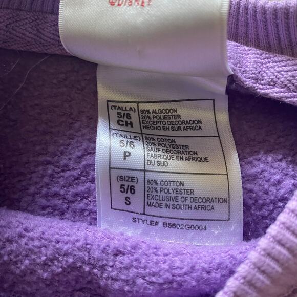 Disney Store Exclusive Tinker Bell Sweatshirt Top Kids Sz S (5/6) - Picture 4 of 9